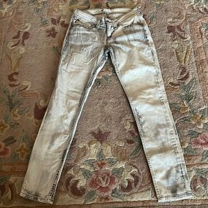 Levi’s Demi Curve White Bleached Wash Womens Jeans